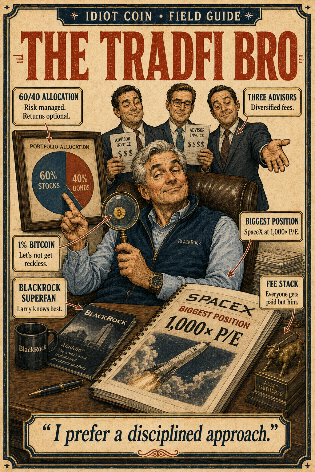 The Tradfi Bro collector card