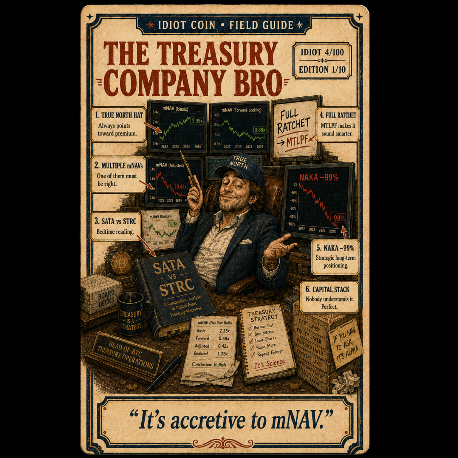 The Treasury Company Bro collector card